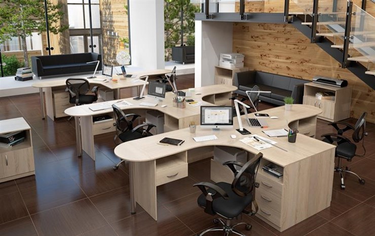 Комплект офисной мебели SIMPLE в Кемерово - изображение 2